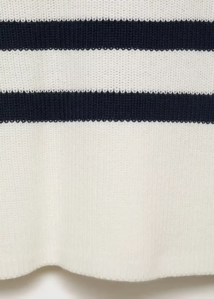 Maglione a righe in maglia Maglione a righe in maglia