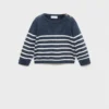 Maglione a righe in maglia Maglione a righe in maglia