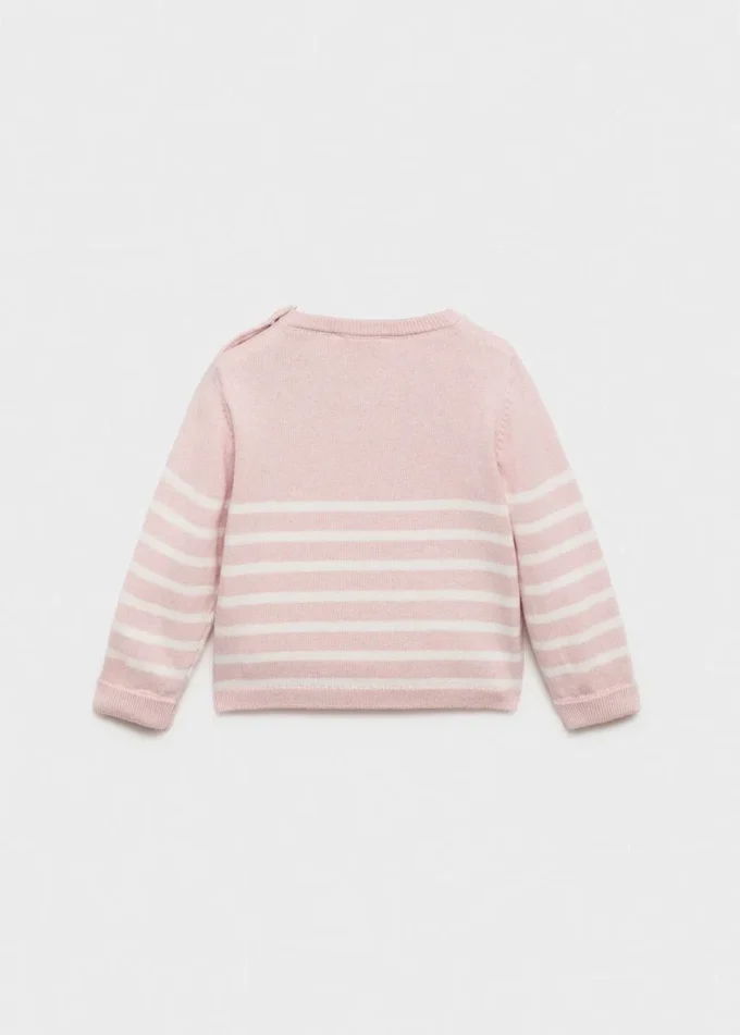 Maglione a righe in maglia Maglione a righe in maglia