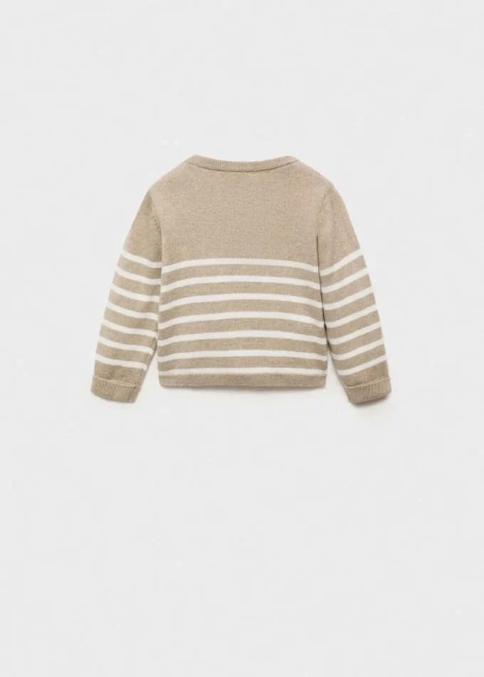 Maglione a righe in maglia Maglione a righe in maglia