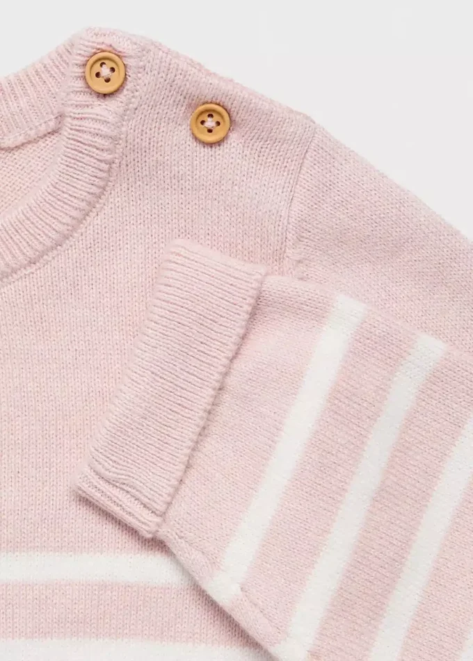 Maglione a righe in maglia Maglione a righe in maglia