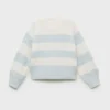 Maglione a righe in maglia Maglione a righe in maglia