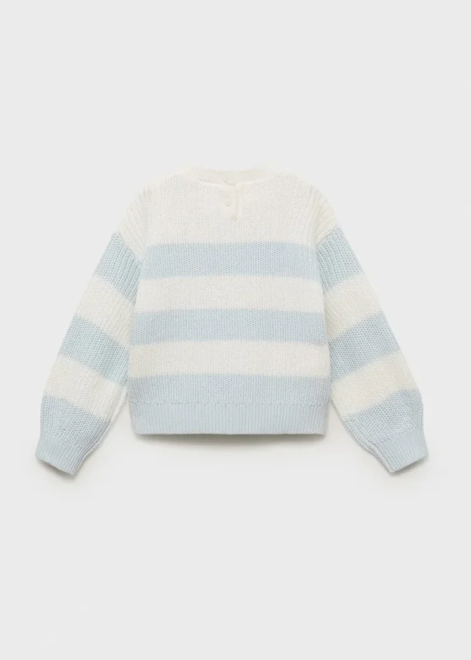 Maglione a righe in maglia Maglione a righe in maglia