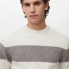 Maglione a righe in misto lana Maglione a righe in misto lana