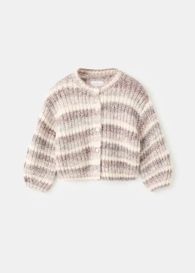 Maglione a righe maculato Maglione a righe maculato