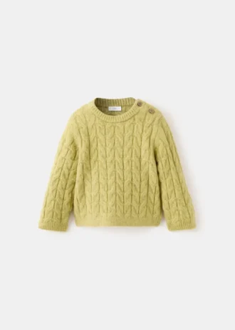 Maglione a spina di pesce