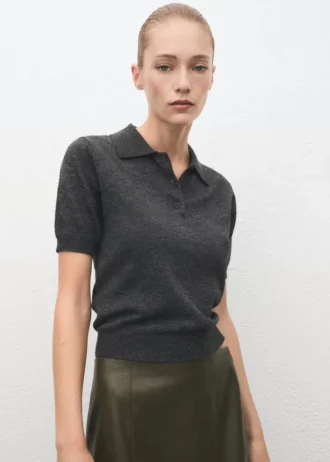 Maglione con collo alto