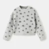Maglione con stelle in lurex Maglione con stelle in lurex