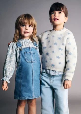 Maglione con stelle in lurex