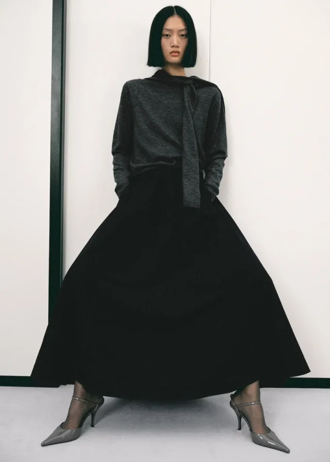 Maglione dal design combinato Maglione dal design combinato