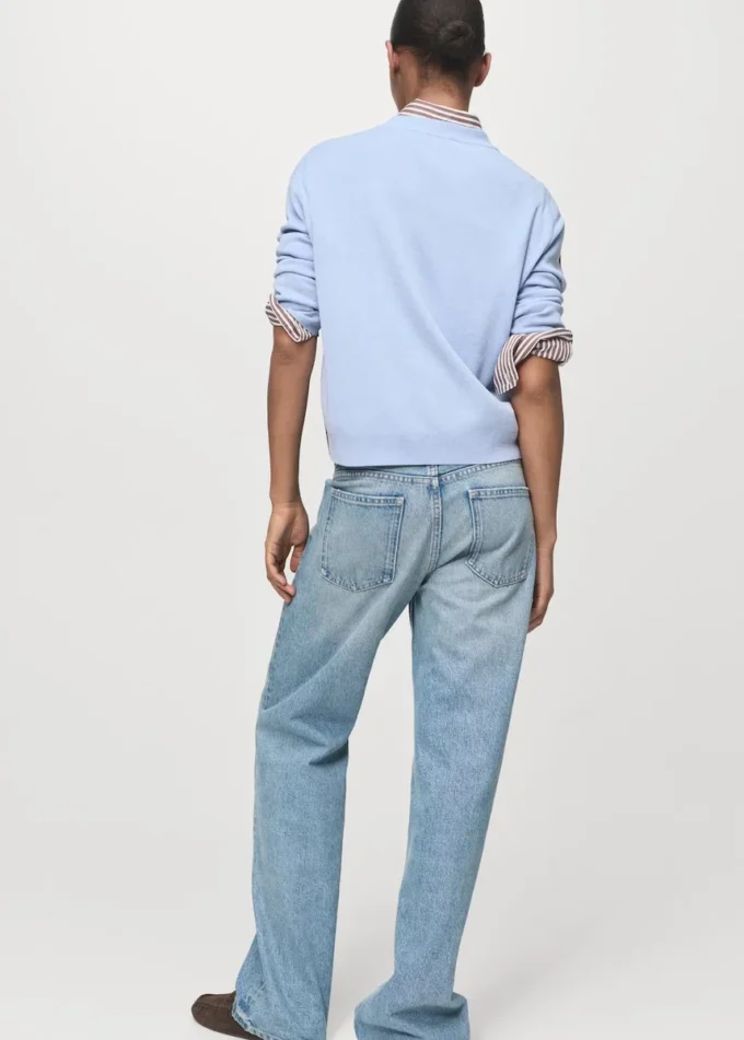 Maglione dal design combinato Maglione dal design combinato