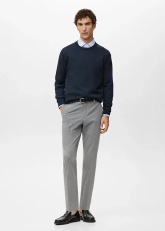 Maglione girocollo 100% lana merino Maglione girocollo 100% lana merino