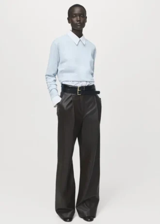 Maglione girocollo in maglia fine