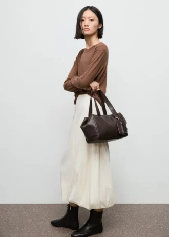 Maglione girocollo in maglia fine