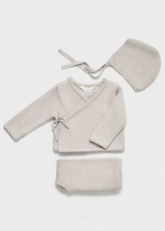 Maglione in cotone lavorato a maglia