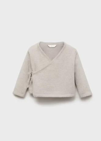 Maglione in cotone lavorato a maglia