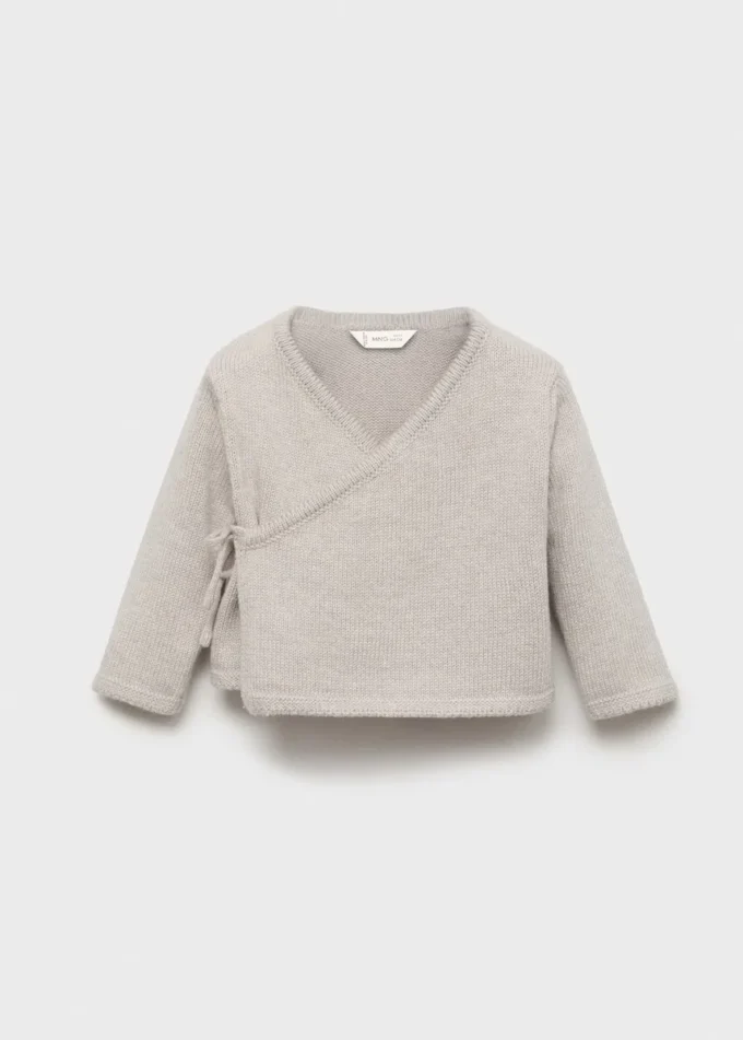 Maglione in cotone lavorato a maglia