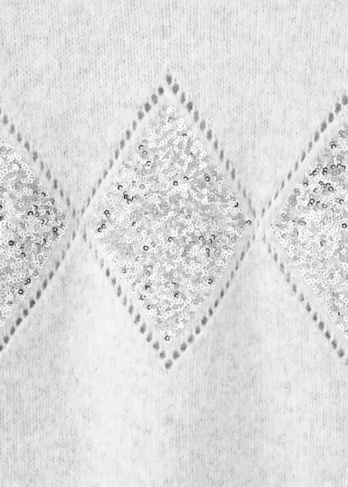 Maglione in maglia con paillettes Maglione in maglia con paillettes