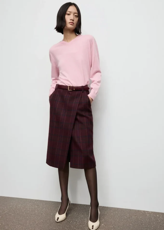 Maglione in maglia con scollo a V Maglione in maglia con scollo a V