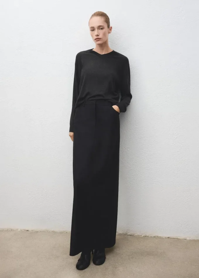 Maglione in maglia con scollo a V Maglione in maglia con scollo a V