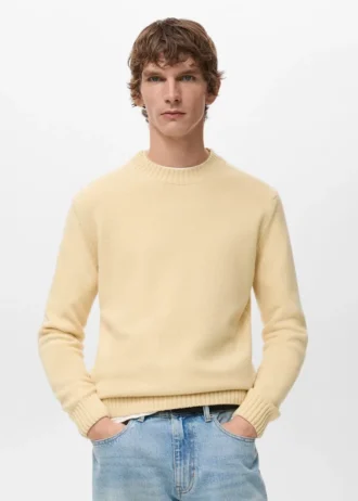 Maglione in maglia di lana italiana 100%