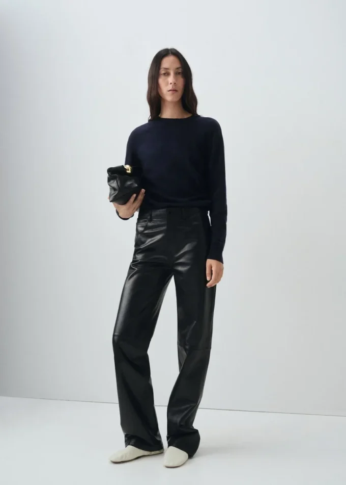 Maglione in maglia fine 100% lana Maglione in maglia fine 100% lana