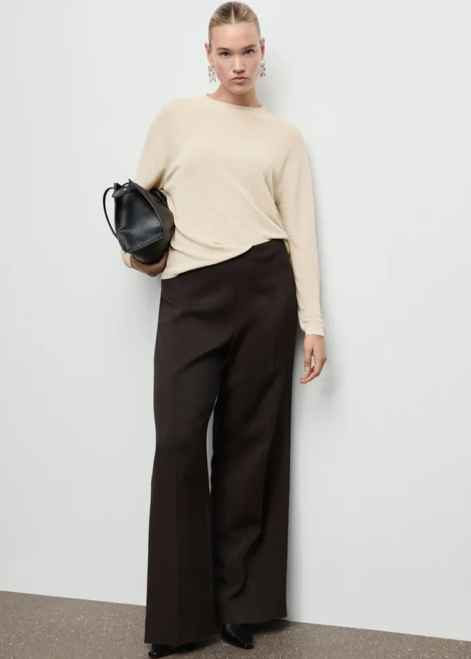 Maglione in maglia fine con lurex Maglione in maglia fine con lurex