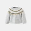 Maglione in maglia jacquard