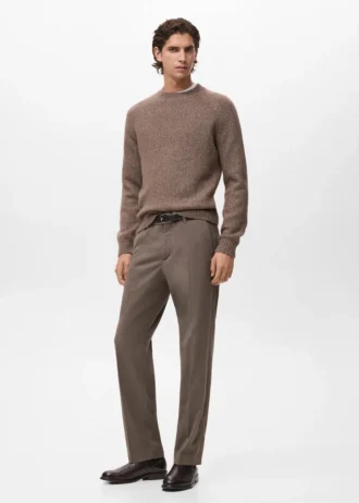 Maglione in misto lana a maglia fine