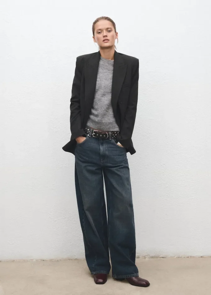 Maglione in misto lana lavorato a maglia Maglione in misto lana lavorato a maglia