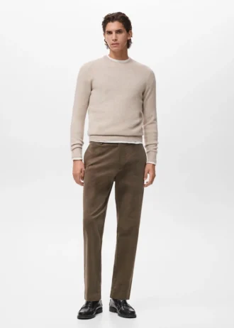 Maglione in misto lana lavorato a maglia