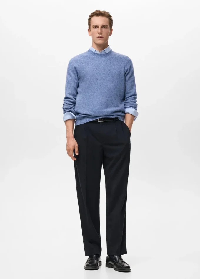 Maglione in misto lana lavorato a maglia Maglione in misto lana lavorato a maglia