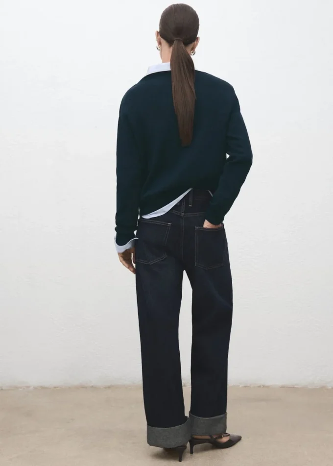 Maglione in misto lana lavorato a maglia Maglione in misto lana lavorato a maglia