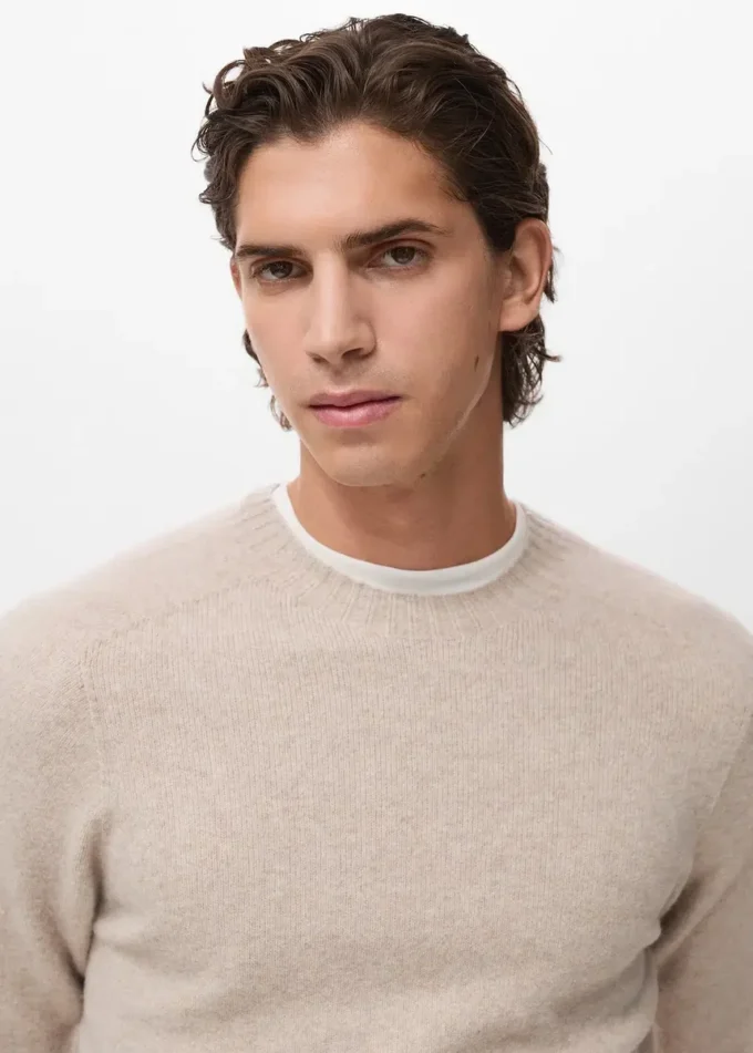 Maglione in misto lana lavorato a maglia Maglione in misto lana lavorato a maglia