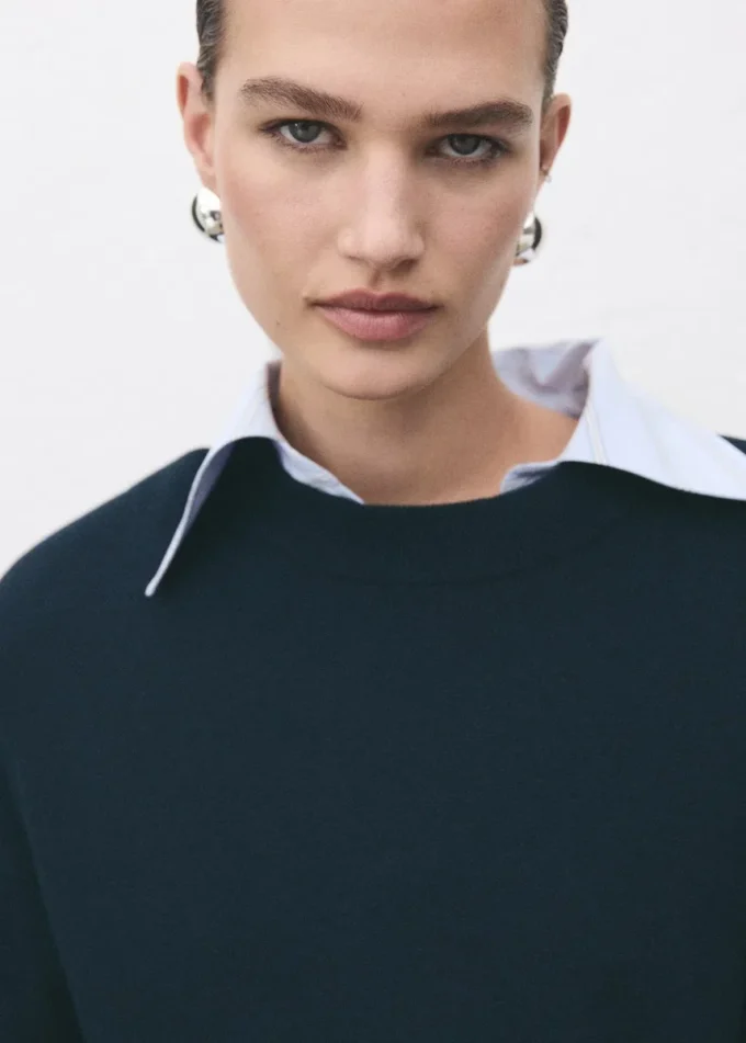 Maglione in misto lana lavorato a maglia Maglione in misto lana lavorato a maglia