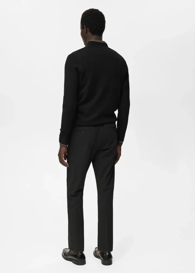 Maglione lavorato a maglia con collo Perkins Maglione lavorato a maglia con collo Perkins