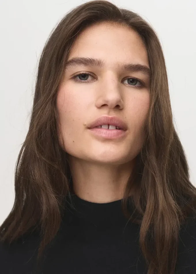 Maglione lavorato a maglia con collo Perkins Maglione lavorato a maglia con collo Perkins