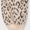 Maglione lavorato a maglia con stampa leopardata Maglione lavorato a maglia con stampa leopardata