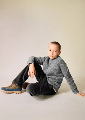 Maglione lavorato a maglia marmorizzato Maglione lavorato a maglia marmorizzato