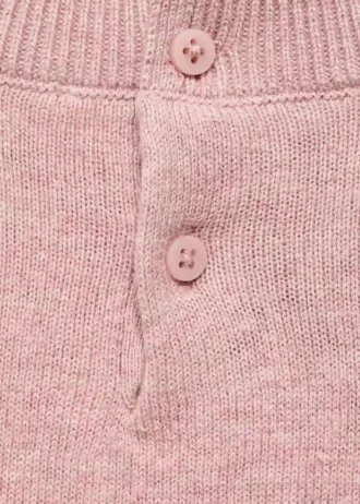 Maglione lavorato a volant