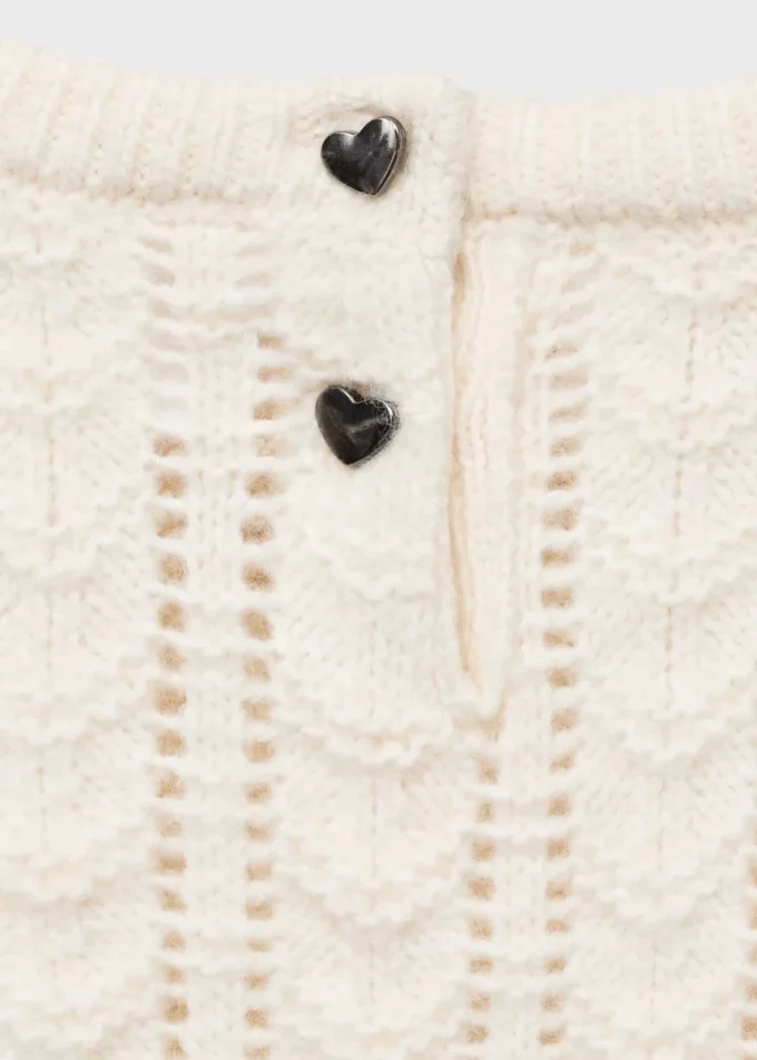 Maglione lavorato a volant Maglione lavorato a volant