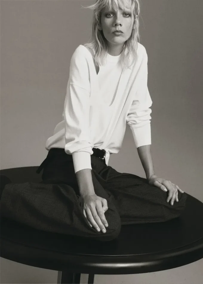 Maglione oversize combinato Maglione oversize combinato