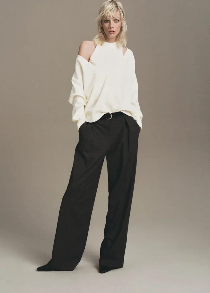 Maglione oversize combinato Maglione oversize combinato