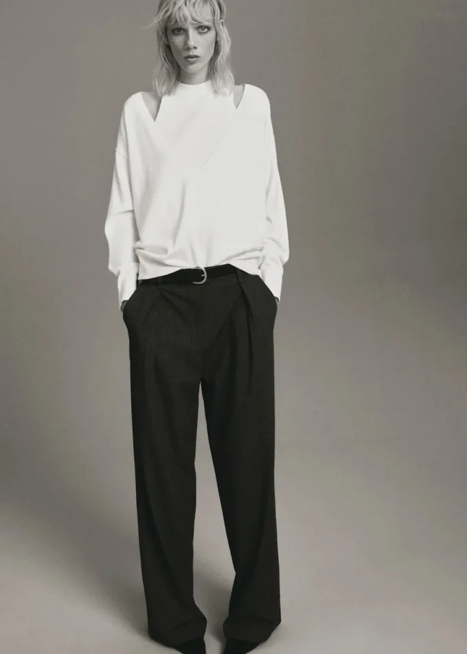 Maglione oversize combinato Maglione oversize combinato