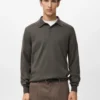 Maglione polo 100% lana merino Maglione polo 100% lana merino