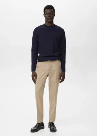 Maglione regular fit a maglia media