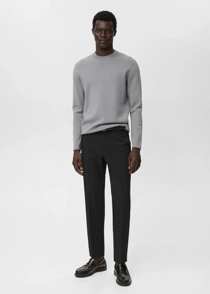 Maglione regular fit a maglia media Maglione regular fit a maglia media