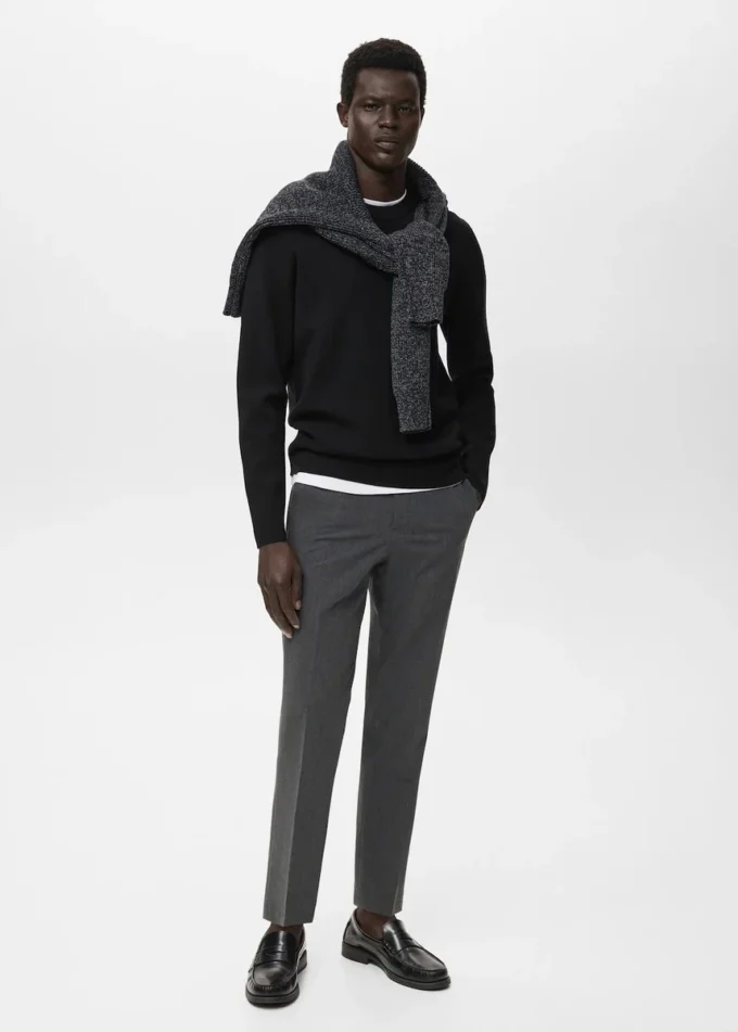 Maglione regular fit a maglia media Maglione regular fit a maglia media