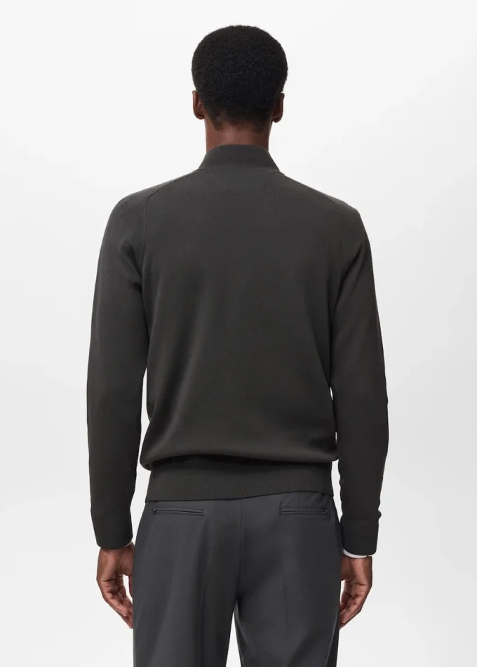 Maglione traspirante con collo a zip Maglione traspirante con collo a zip