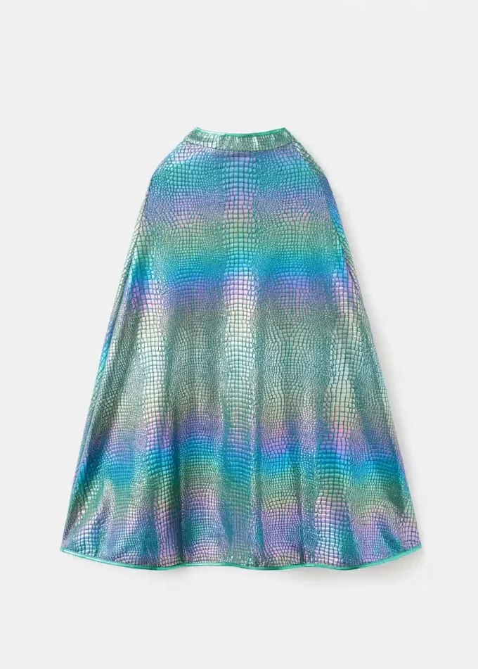 Mantello con maschera da drago Mantello con maschera da drago